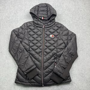 Tommy Hilfiger TH Light Weight Hooded Packable Puffer - Womens Small